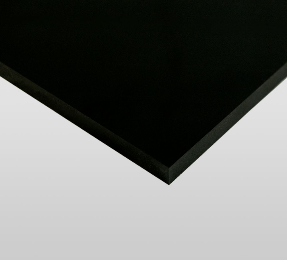 High Gloss Black Acrylic Sheeting Cut To Size - Cut Plastic Sheeting