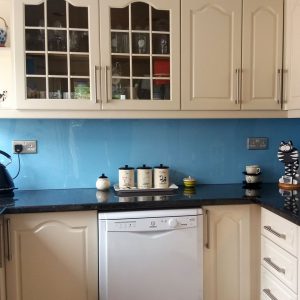 Perspex® Sweet Pastels Bubblegum Blue Acrylic Splashback Perspex® Sweet Pastels Bubblegum Blue Acrylic Splashback