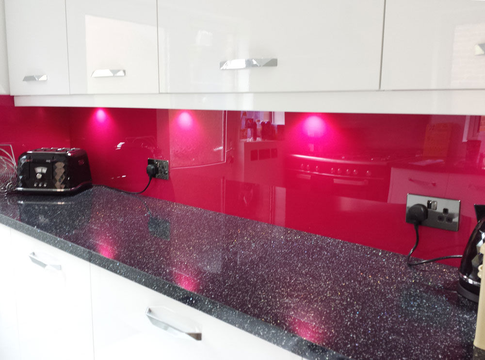 Kitchen Backboard Orchid SP525 Spray Protection Tiles Mirror badfliese Acrylic Glass 