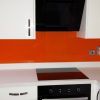 Orange Acrylic Kitchen Splashback (Gloss Finish)