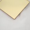 Gold Acrylic Mirror Sheet