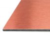 Copper Brushed Aluminium Composite Panel