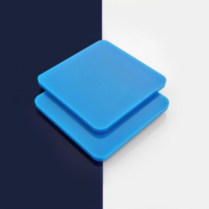 100% Recycled Light Blue Greencast Acrylic Sheet (Gloss Finish)