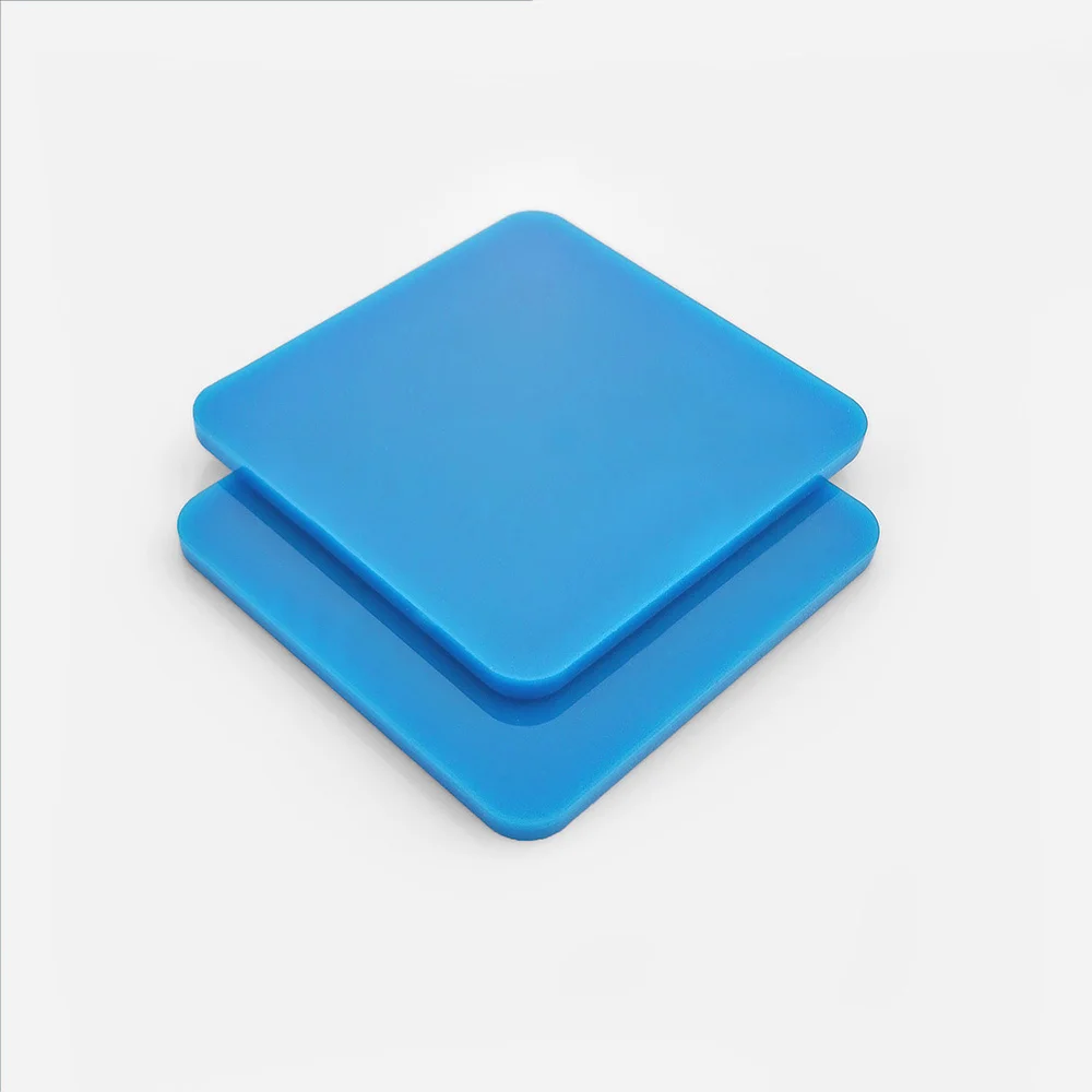 100% Recycled Light Blue Greencast Acrylic Sheet (Gloss Finish) 100% Recycled Light Blue Greencast Acrylic Sheet (Gloss Finish) - Image 3