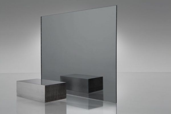 Smoked Grey Acrylic Mirror Sheet