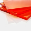 Orange Translucent Tinted Acrylic Sheet