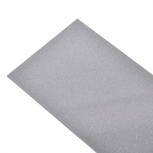 1.5mm Grey ABS Sheet 600mm x 600mm Pinseal Patterned Finish 