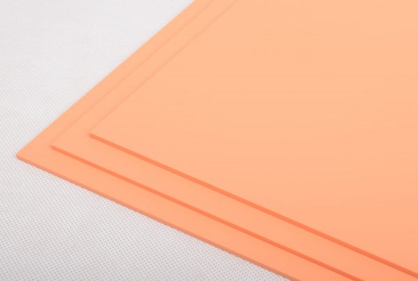Perspex® Sweet Pastels Orange Fizz Acrylic Sheet