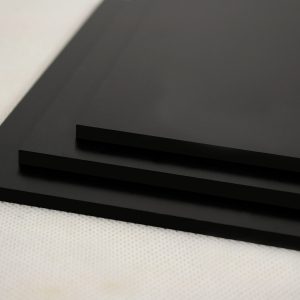 Black Foamex PVC Foam Board (Matte Finish)
