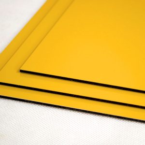 Yellow Dibond Aluminium Composite Panel