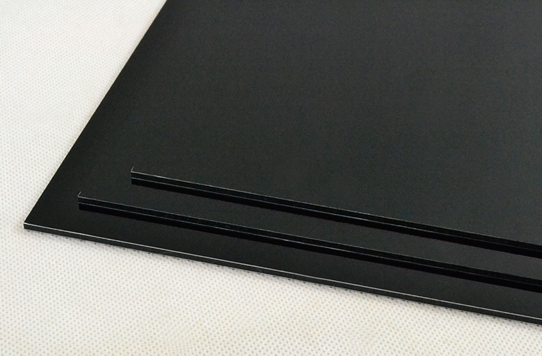 3mm Black Matt Gloss Dibond ACM Sheet Aluminium Composite Variable Sizes. 