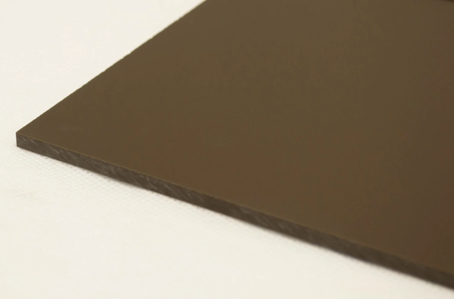 Perspex® Naturals Walnut Brown Acrylic Sheet (Matte Finish)
