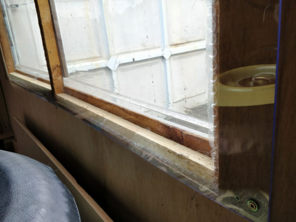 polycarbonate shed window secondary glazing