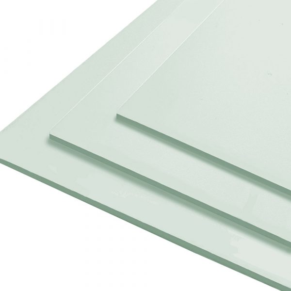 Three duck egg PVC sheets stacked