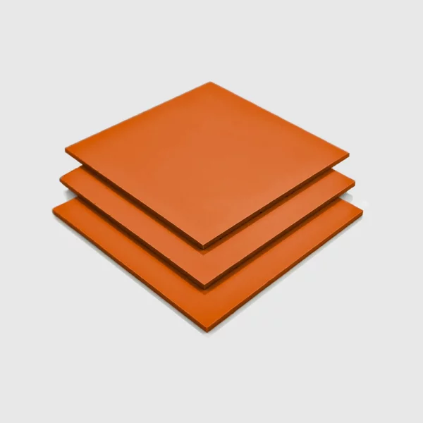 Orange PVC Sheet