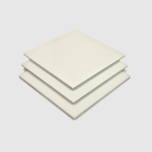 Cream PVC wall cladding with a gloss finish. Perfect for wall and ceiling cladding.