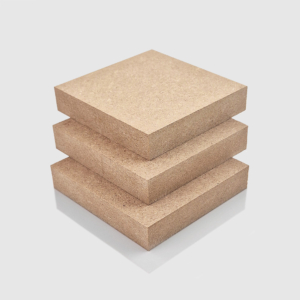15mm Standard MDF 15mm thick MDF sheets stacked on top of each other, an orderly arrangement.