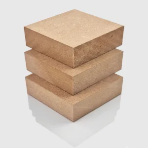 25mm Standard MDF 25mm thick MDF sheets stacked on top of each other, an orderly arrangement.