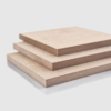 6mm thick MDF sheets stacked on top of each other, in an orderly arrangement.