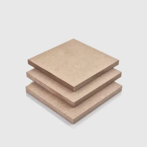 6mm Standard MDF 6mm thick MDF sheets stacked on top of each other, an orderly arrangement.