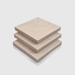 9mm BB/BB Birch Plywood 9mm BB/BB Birch Plywood sheets stacked on top of each other, in an orderly arrangement.