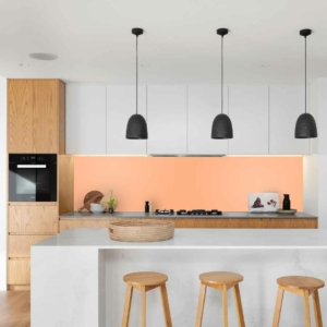 Perspex® Sweet Pastels Orange Fizz Acrylic Splashback