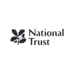 National Trust Logo  Black