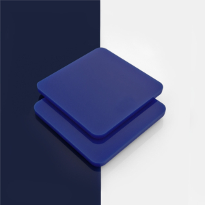 100% Recycled Deep Navy Blue Greencast Acrylic Sheet (Gloss Finish)