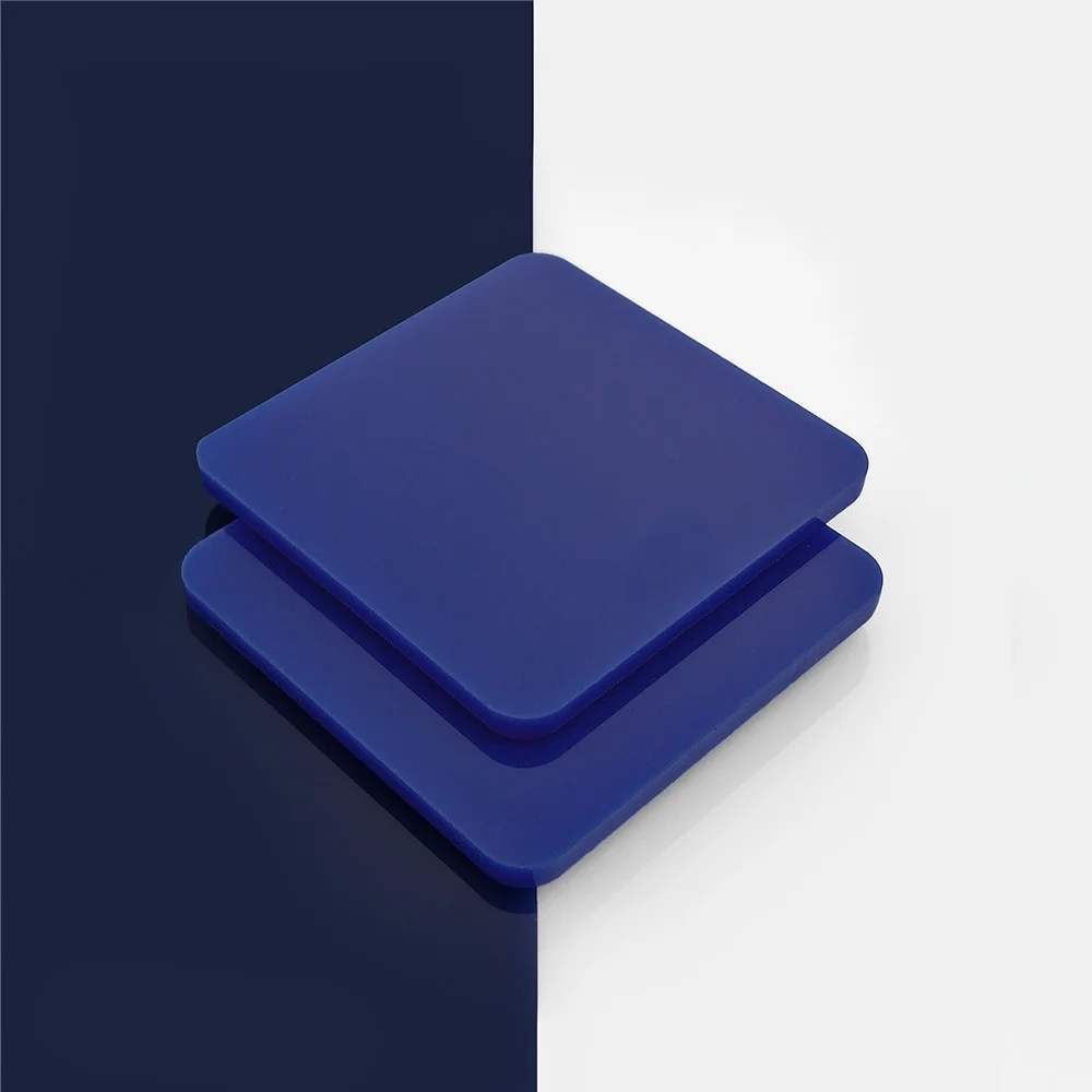 100% Recycled Deep Navy Blue Greencast Acrylic Sheet (Gloss Finish) 100% Recycled Deep Navy Blue Greencast Acrylic Sheet (Gloss Finish)