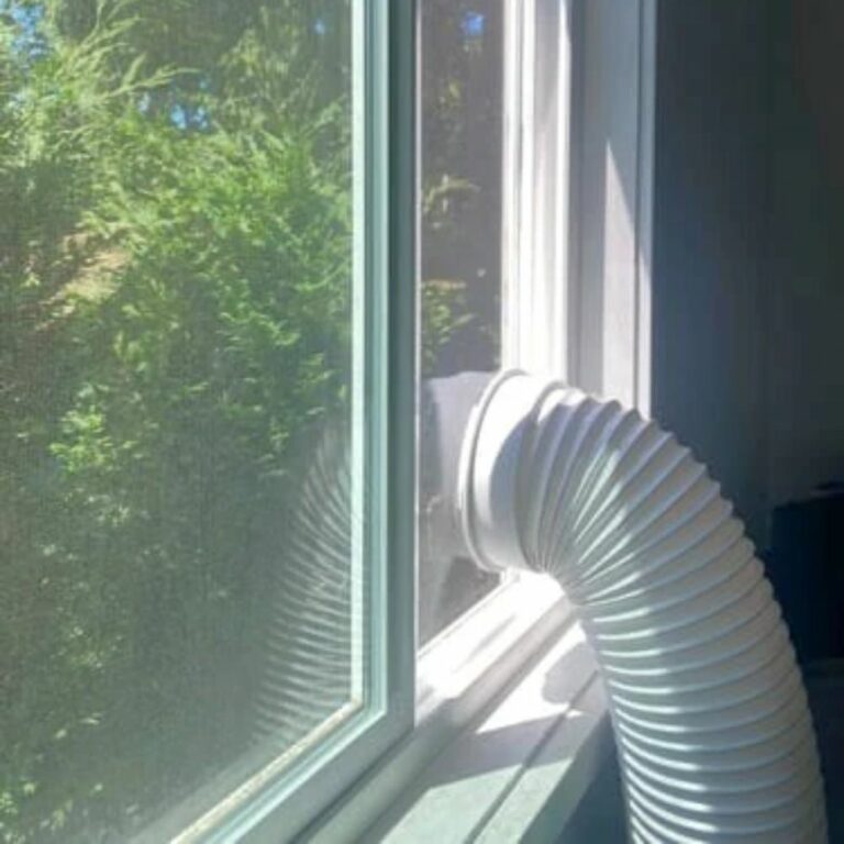 AC Window Seal & Attachment | Clear Window Casement | CPS