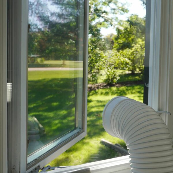 AC Window Seal & Attachment | Clear Window Casement | CPS