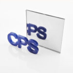 A sheet of polycarbonate mirror reflection.